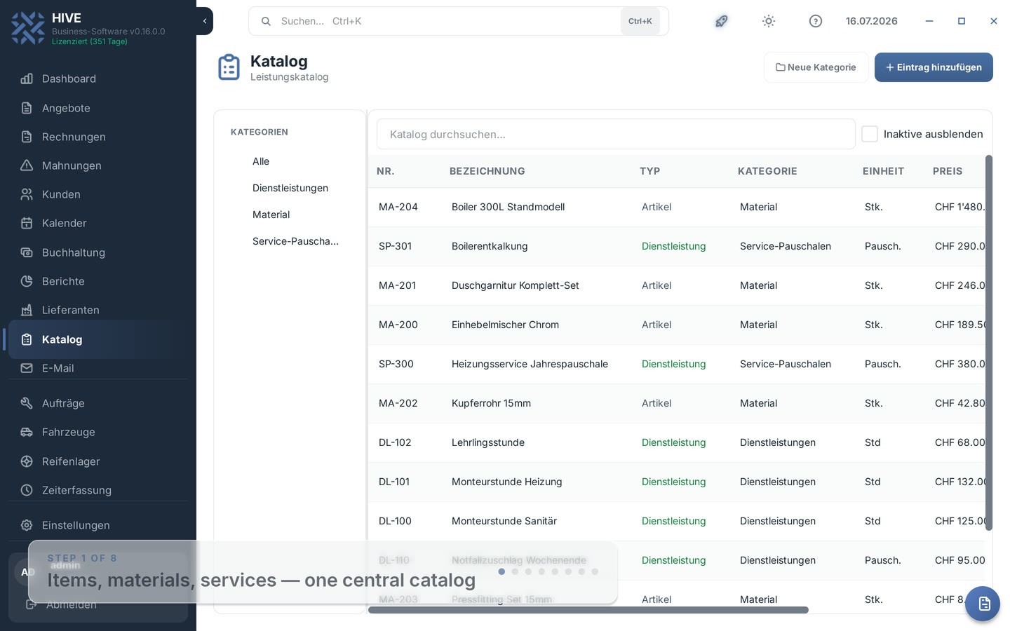 Central Catalog Management